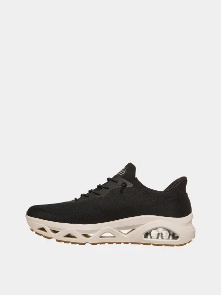 Кожаные кроссовки Skechers черные