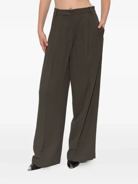 Pantaloni Iro plisate verde