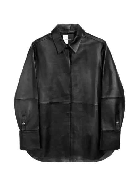 Pocnitură geanta de piele Vera Wang negru