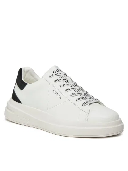 Маратонки Guess ELBA бяло FMPVIB черно