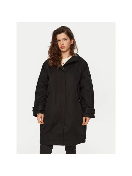 Hunter Куртка парка Hanley Regular Fit чорний