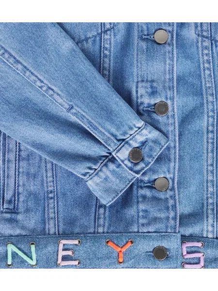 Τζιν μπουφάν Stella Mccartney μπλε