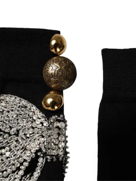Șosete Dolce & Gabbana cu funde negru