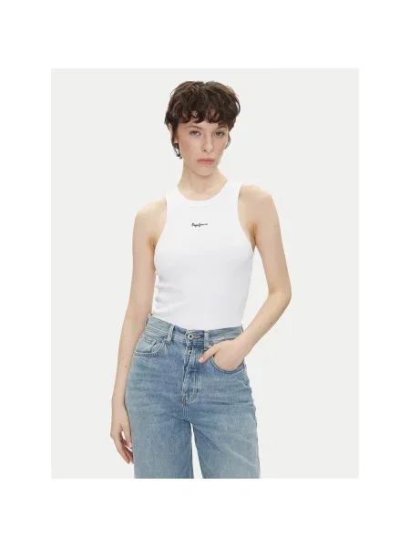 Top Pepe Jeans bela