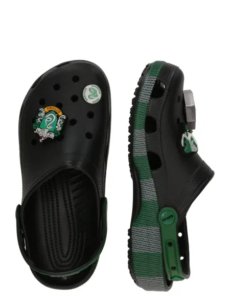 Crocs Cokle Slytherin Classic temno zelena črna