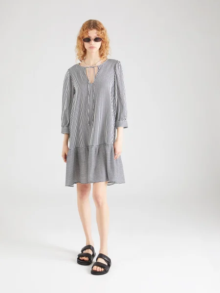VERO MODA Ruha VMBUMPY fekete fehér