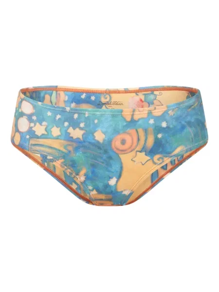 Bikini Donde Esteban cu model floral albastru