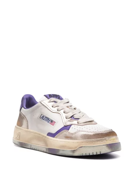 Sneakersy Autry retro fioletowe