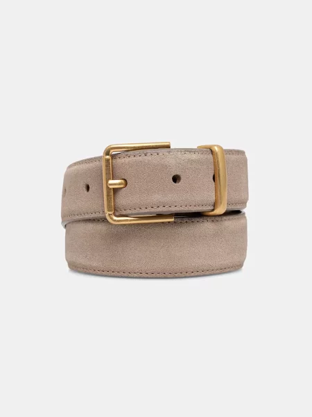 Marc O'Polo curea pentru femei din piele întoarsă bej