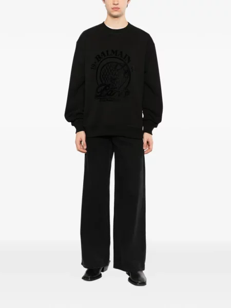 Hanorac Balmain cu autograf negru