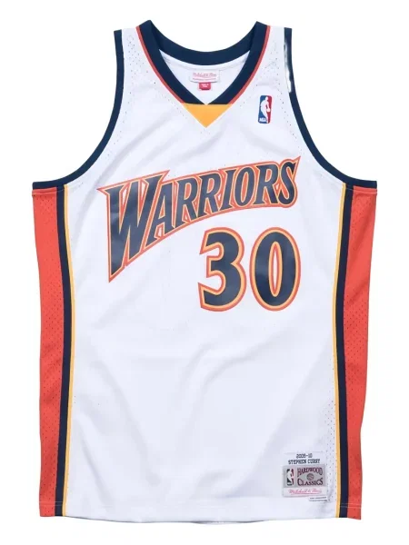 Vestă Mitchell & Ness din jerseu alb