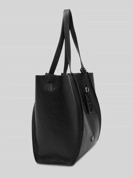 Marc O'Polo torebka shopper skórzana czarna