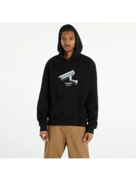Mikina Urban Classics CCTV Ultraheavy Oversize Hoodie Black černá