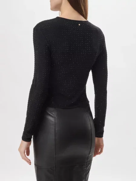Лонгслив Armani Exchange черный