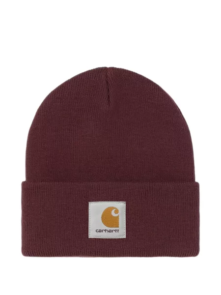 Căciulă Carhartt Wip cu broderie roșu