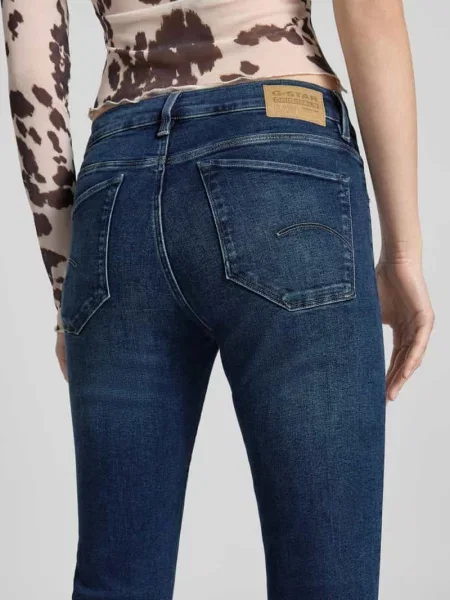 Jeansy G-star Raw granatowe