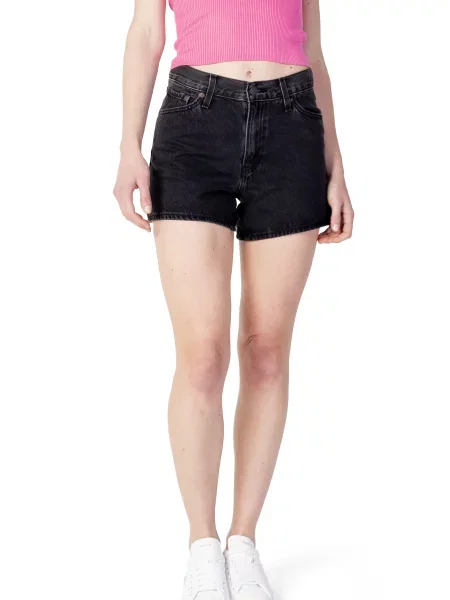 Pantaloni scurți din denim Levi's® scurte negru