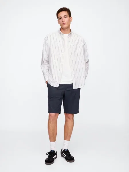 Мини шорти Gap черно