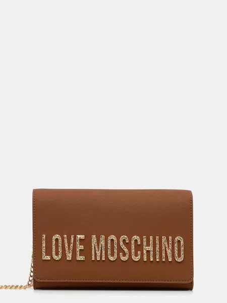LOVE MOSCHINO Geantă maro