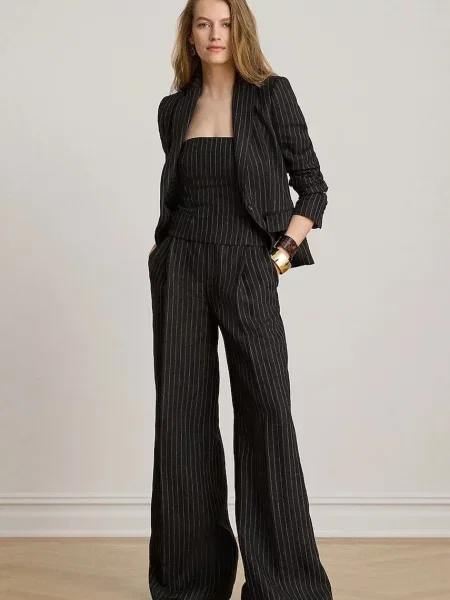 Льняные брюки Lauren Ralph Lauren
