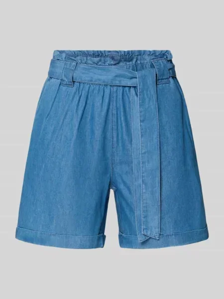 Szorty jeansowe o kroju relaxed fit z mieszanki bawełny i lyocellu model BEA SMILLA' Only niebieskie