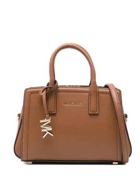 Geanta de piele Michael Michael Kors din piele maro