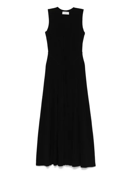 Rochie Sportmax din jerseu de costum negru