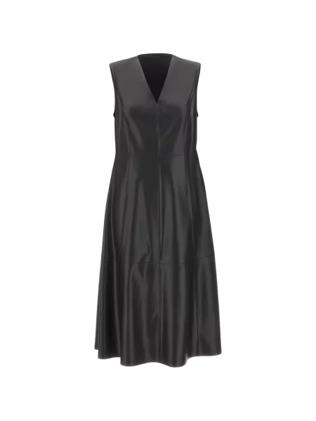 Rochie midi Elena Mirò fără mâneci negru