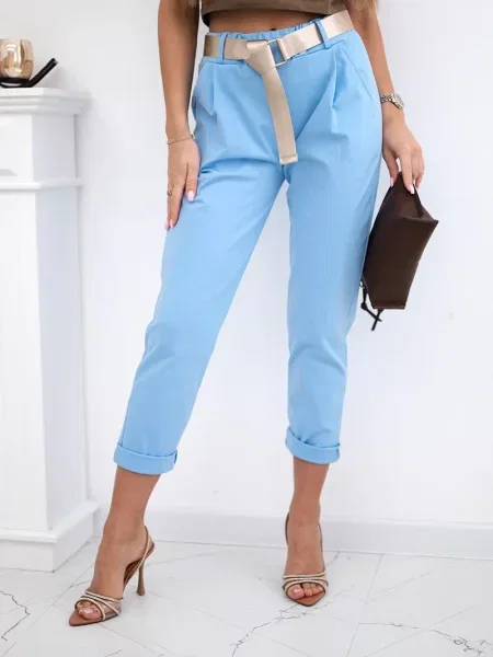 Pantaloni Kesi Włoski albastru