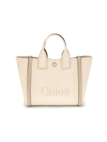 Shopperka Chloe beżowa
