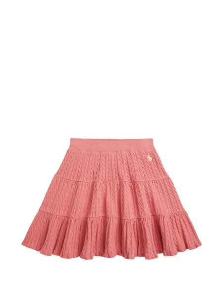 Spódnica dziecięca Polo Ralph Lauren różowa