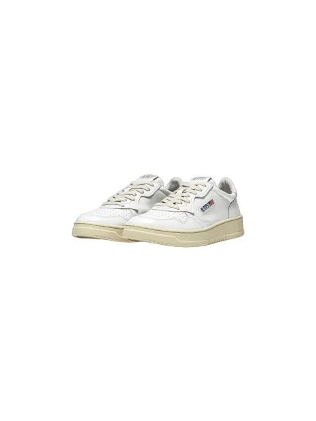 Pantofi Autry din piele alb