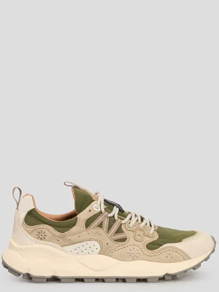 Кроссовки Flower Mountain бежевые