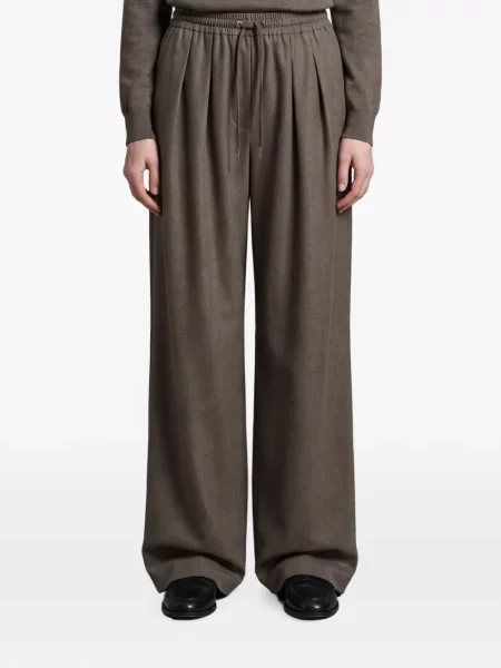 Pantaloni The Frankie Shop maro