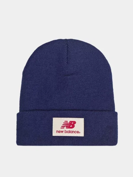 Шапка New Balance синяя