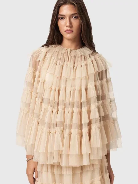 AllSaints bluză bej