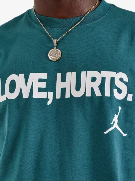 Tricou Jordan cu imagine verde