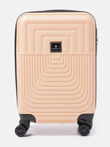 Чемодан Ricco Grande бежевый