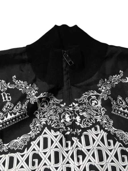 Pulover Dolce & Gabbana cu imagine negru