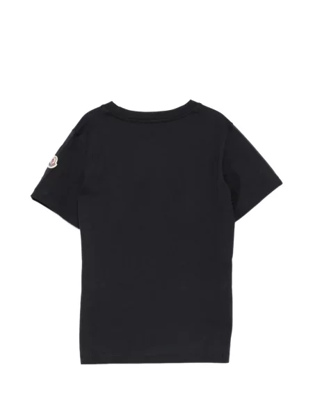 Тениска Moncler Enfant синьо
