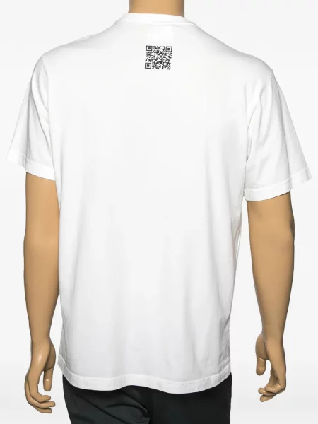 Tricou Vetements cu imagine alb