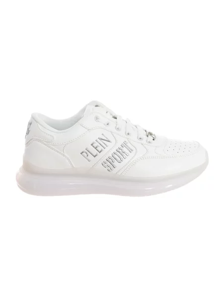 Sneakersy Plein Sport skórzane białe