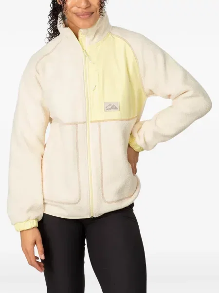 Hanorac din fleece Kari Traa din fleece alb