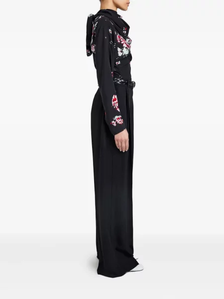 Bluză Proenza Schouler cu model floral negru