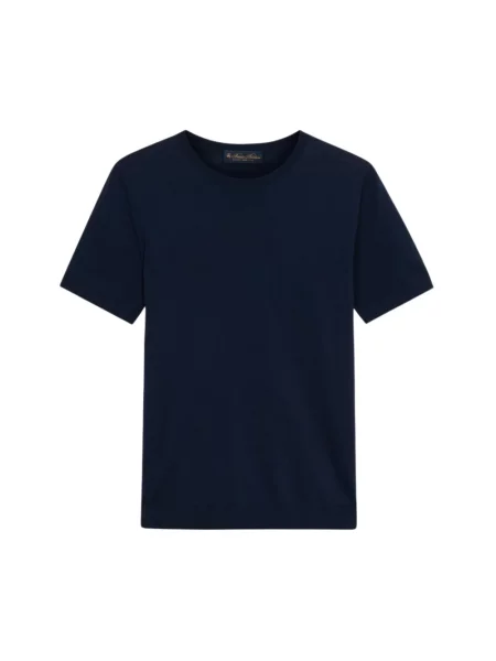 Dzianinowy sweter Brooks Brothers niebieski