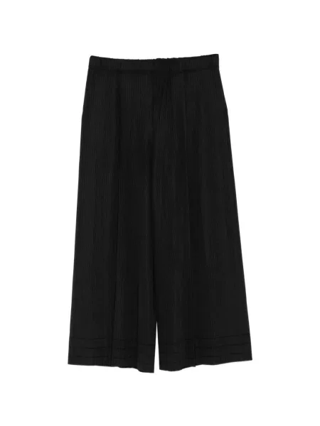 Nadrág Pleats Please Issey Miyake fekete