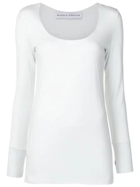 Długi top Gloria Coelho niebieski