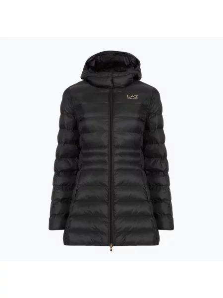 Дамско яке Emporio Armani Train Core Eco Down Caban черно