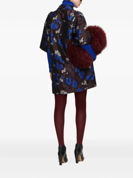Virágos jacquard ingruha Essentiel Antwerp barna