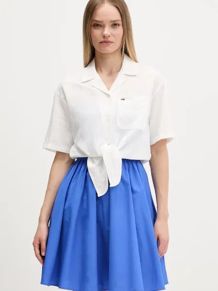 Bluză Tommy Jeans bej